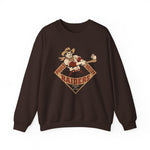 Pauls Valley Raiders Crewneck Sweatshirt - Vintage Defunct Baseball Teams - Oklahoma
