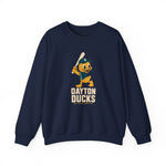 Dayton Ducks Crewneck Sweatshirt - Vintage Defunct Baseball Teams - Ohio