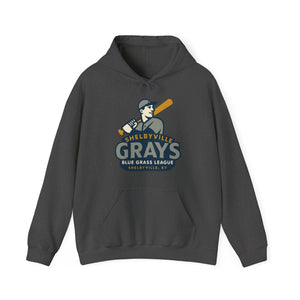 Shelbyville Grays Hoodie - Vintage Defunct Baseball Teams
