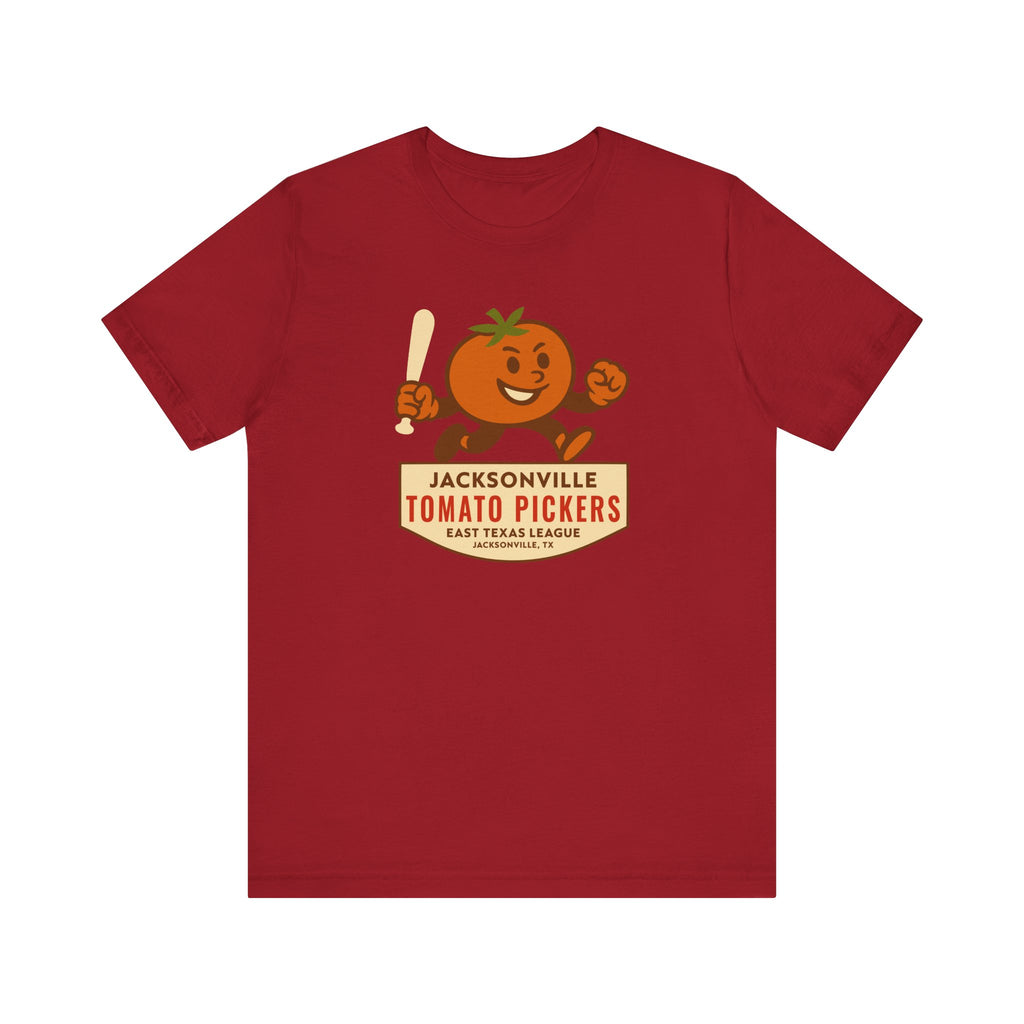 Jacksonville Tomato Pickers T-Shirt (Premium Lightweight) - Vintage Defunct Baseball Teams