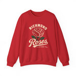Richmond Roses Crewneck Sweatshirt - Vintage Defunct Baseball Teams - Indiana