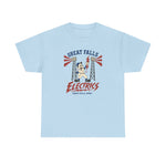 Great Falls Electrics T-Shirt (Heavyweight) - Vintage Defunct Baseball Teams - Montana