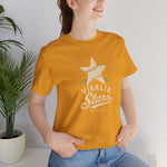Visalia Stars T-Shirt (Premium Lightweight) - Vintage Defunct Baseball Teams - California