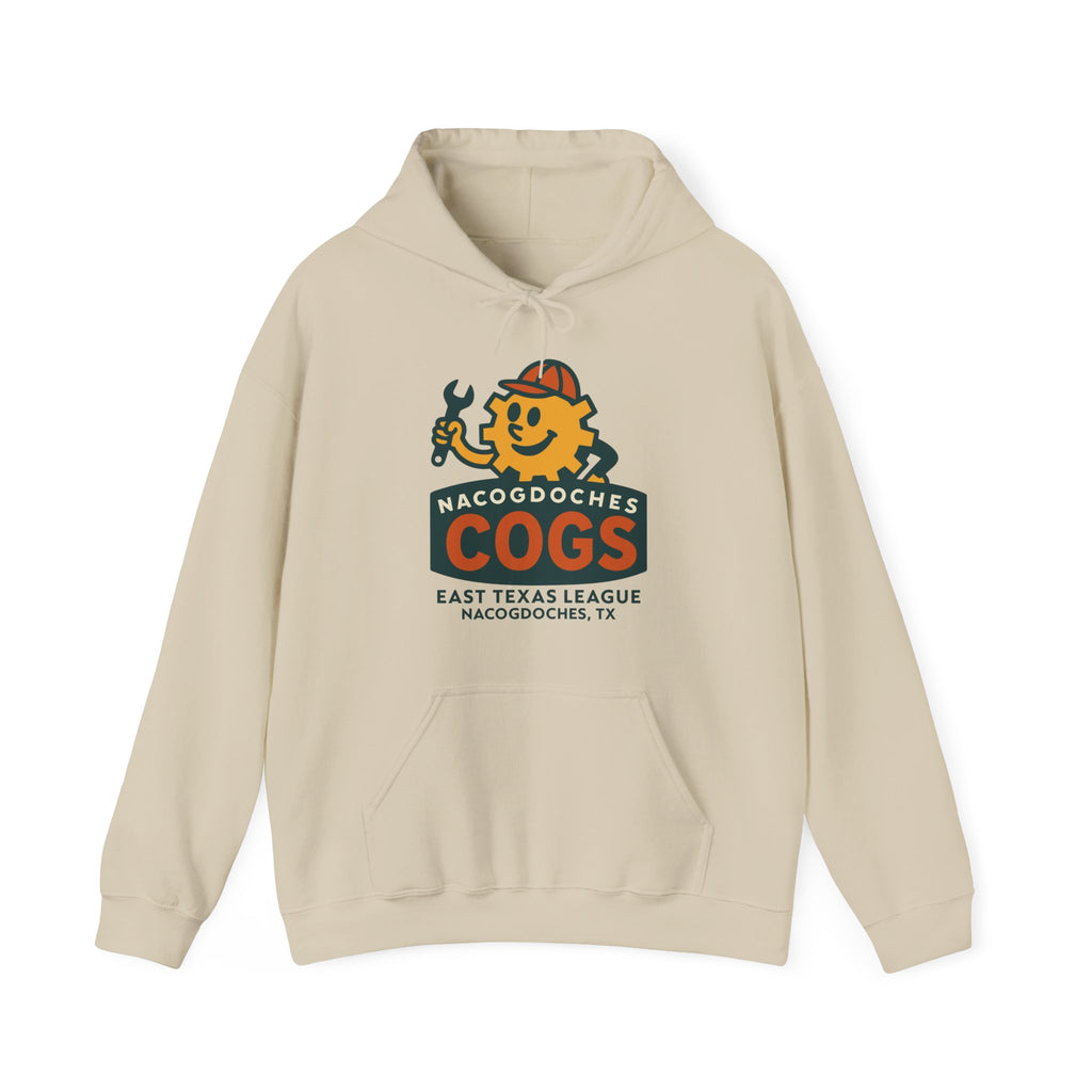 Nacogdoches Cogs Hoodie - Vintage Defunct Baseball Teams