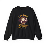 Lansing Senators Crewneck Sweatshirt - Vintage Defunct Baseball Teams - Michigan