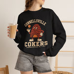 Connellsville Cokers Crewneck Sweatshirt - Vintage Defunct Baseball Teams - Pennsylvania