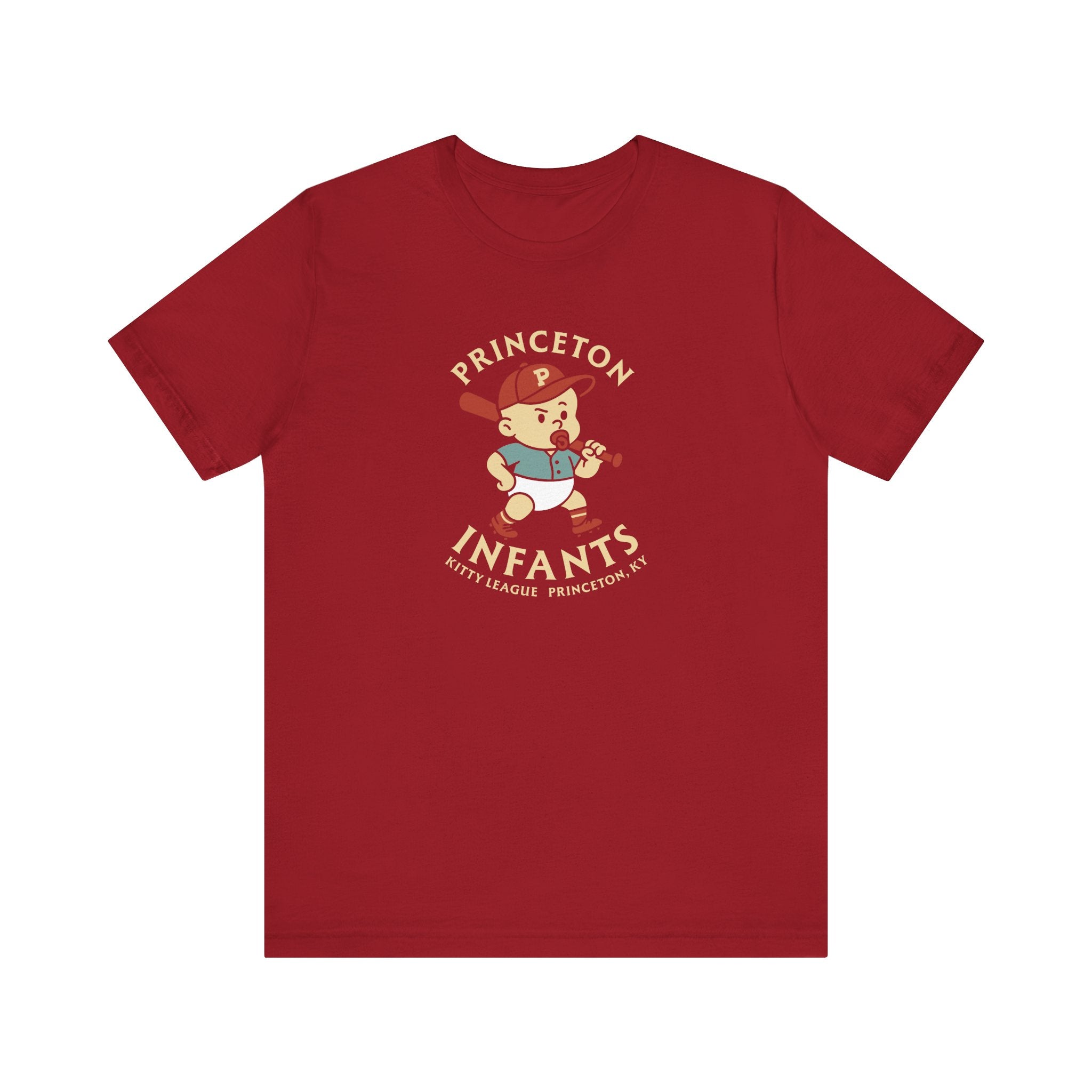Princeton Infants T-Shirt (Premium Lightweight) - Vintage Defunct Baseball Teams