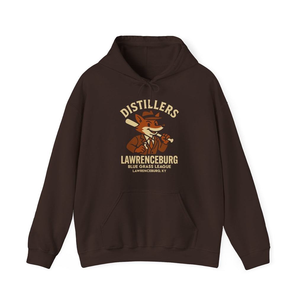 Lawrenceburg Distillers Hoodie - Vintage Defunct Baseball Teams