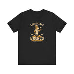 Lewiston Broncs T-Shirt (Premium Lightweight) - Vintage Defunct Baseball Teams - Idaho