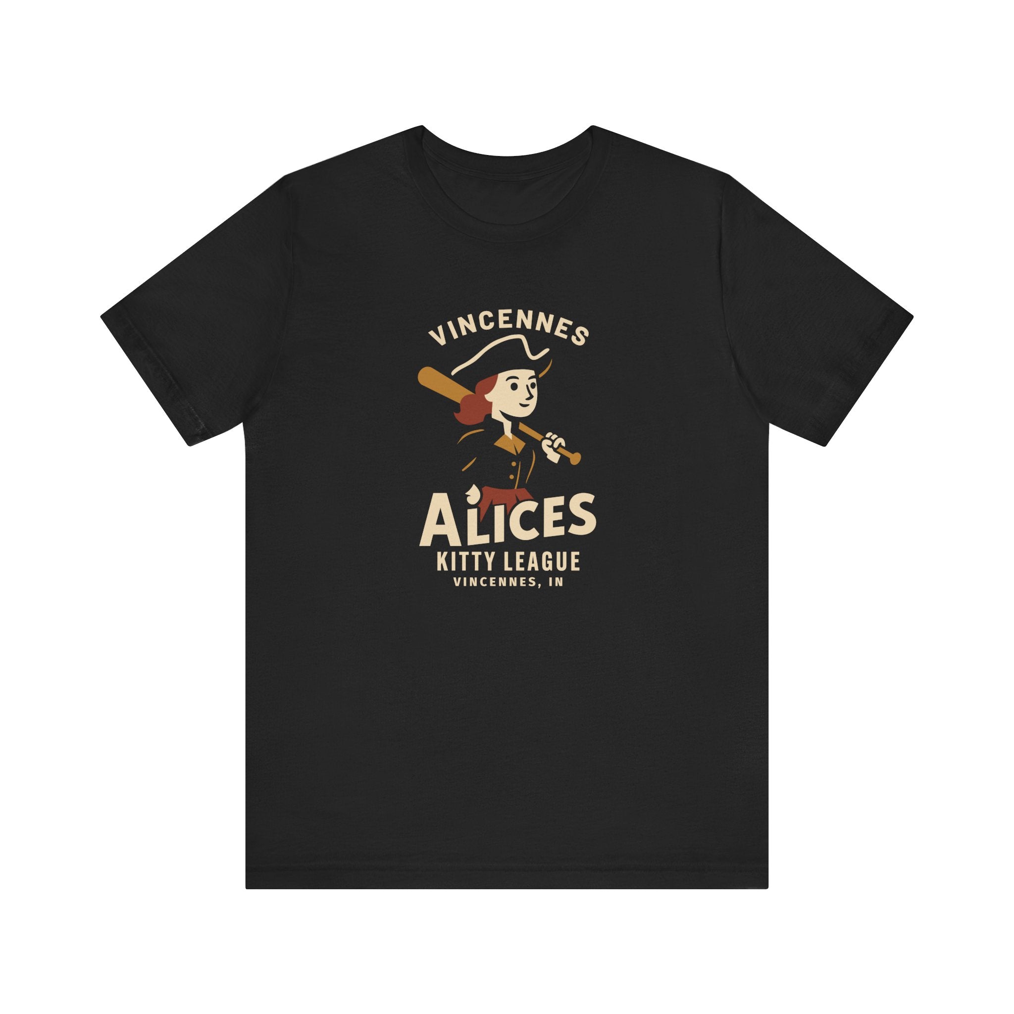 Vincennes Alices T-Shirt (Premium Lightweight) - Vintage Defunct Baseball Teams