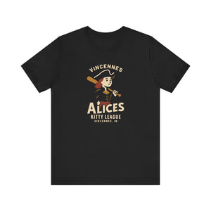 Vincennes Alices T-Shirt (Premium Lightweight) - Vintage Defunct Baseball Teams