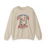 Great Falls Electrics Crewneck Sweatshirt - Vintage Defunct Baseball Teams - Montana