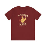 Petaluma Pets T-Shirt (Premium Lightweight) - Vintage Defunct Baseball Teams - California