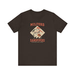 Milford Sandpipers T-Shirt (Premium Lightweight) - Vintage Defunct Baseball Teams - Delaware