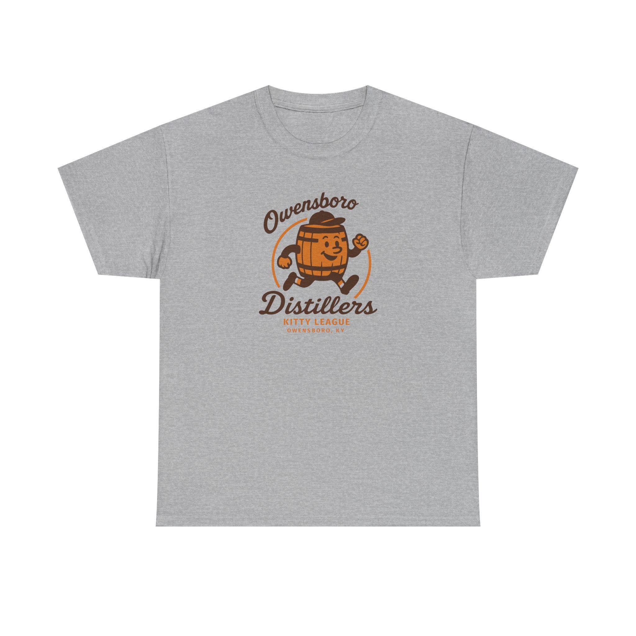 Owensboro Distillers T-Shirt (Heavyweight) - Vintage Defunct Baseball Teams
