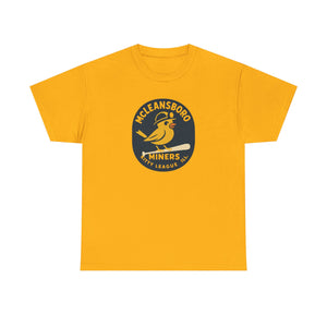 McLeansboro Miners T-Shirt (Heavyweight) - Vintage Defunct Baseball Teams
