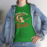 Grand Forks Flickertails T-Shirt (Heavyweight) - Vintage Defunct Baseball Teams - North Dakota
