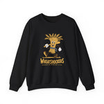 Hutchinson Wheatshockers Crewneck Sweatshirt - Vintage Defunct Baseball Teams - Kansas