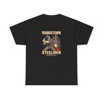 Youngstown Steelmen T-Shirt (Heavyweight) - Vintage Defunct Baseball Teams - Ohio