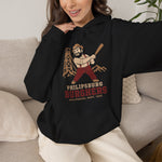 Philipsburg Burgers Hoodie - Vintage Defunct Baseball Teams - Montana