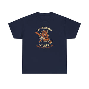 Owensboro Oilers T-Shirt (Heavyweight) - Vintage Defunct Baseball Teams