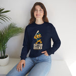 Dayton Ducks Crewneck Sweatshirt - Vintage Defunct Baseball Teams - Ohio