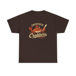 Crisfield Crabbers T-Shirt (Heavyweight) - Vintage Defunct Baseball Teams - Maryland