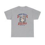 Great Falls Electrics T-Shirt (Heavyweight) - Vintage Defunct Baseball Teams - Montana