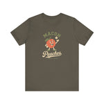 Macon Peaches T-Shirt (Premium Lightweight) - Vintage Defunct Baseball Teams - Georgia