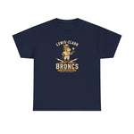 Lewiston Broncs T-Shirt (Heavyweight) - Vintage Defunct Baseball Teams - Idaho