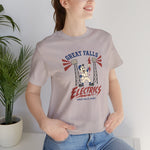 Great Falls Electrics T-Shirt (Premium Lightweight) - Vintage Defunct Baseball Teams - Montana