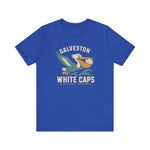 Galveston White Caps T-Shirt (Premium Lightweight) - Vintage Defunct Baseball Teams - Texas
