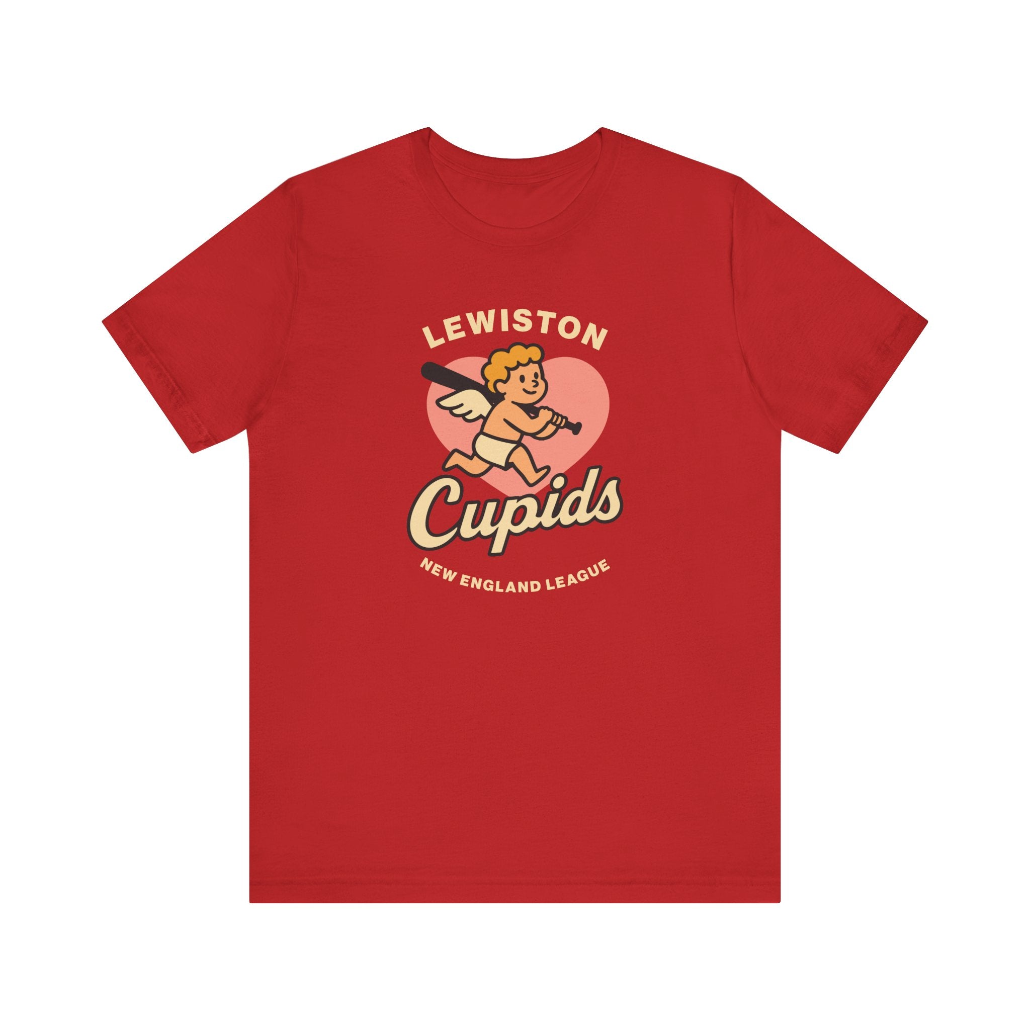 Lewiston Cupids T-Shirt (Premium Lightweight) - Vintage Defunct Baseball Teams