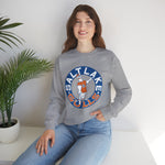 Salt Lake City Gulls Crewneck Sweatshirt - Vintage Defunct Baseball Teams - Utah