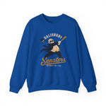 Salisbury Senators Crewneck Sweatshirt - Vintage Defunct Baseball Teams - Maryland