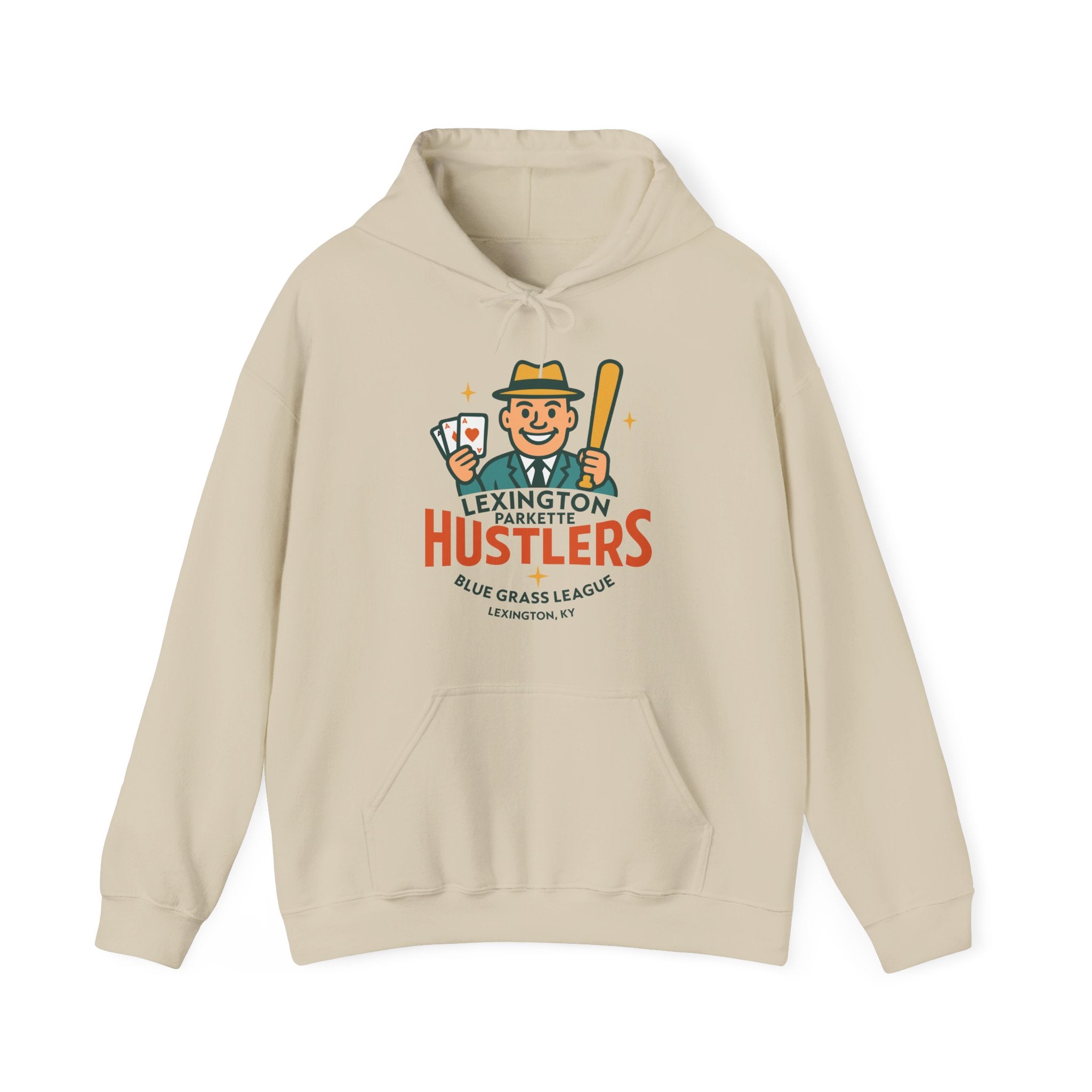 Lexington Parkette Hustlers Hoodie - Vintage Defunct Baseball Teams