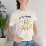 St. Petersburg Saints T-Shirt (Premium Lightweight) - Vintage Defunct Baseball Teams - Florida