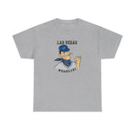Las Vegas Wranglers T-Shirt (Heavyweight) - Vintage Defunct Baseball Teams - Nevada