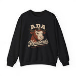 Ada Herefords Crewneck Sweatshirt - Vintage Defunct Baseball Teams - Oklahoma