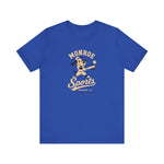 Monroe Sports T-Shirt (Premium Lightweight) - Vintage Defunct Baseball Teams - Louisiana