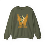 Greensburg Green Sox Crewneck Sweatshirt - Vintage Defunct Baseball Teams - Pennsylvania