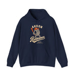 Akron Rubbermen Hoodie - Vintage Defunct Baseball Teams - Ohio