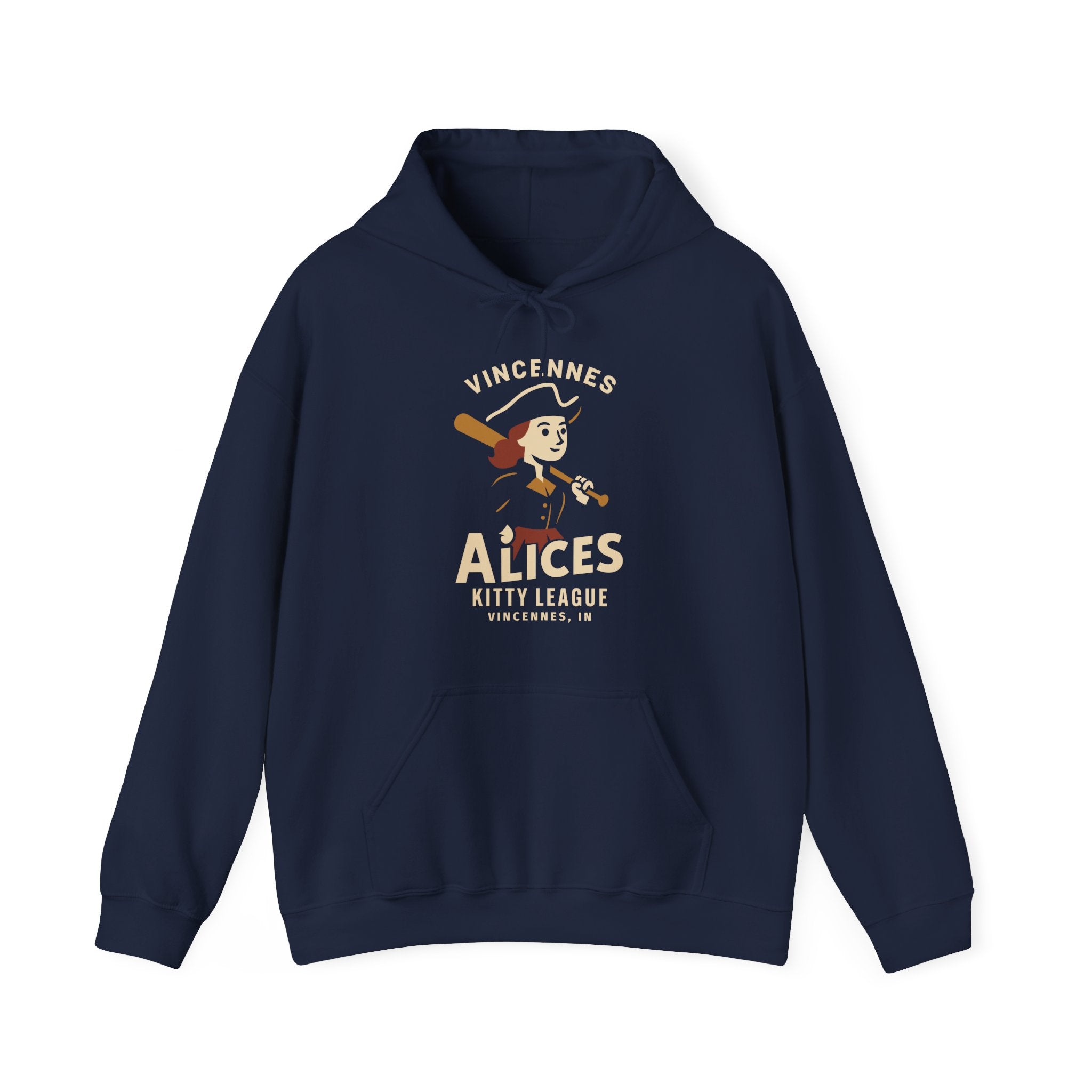 Vincennes Alices Hoodie - Vintage Defunct Baseball Teams