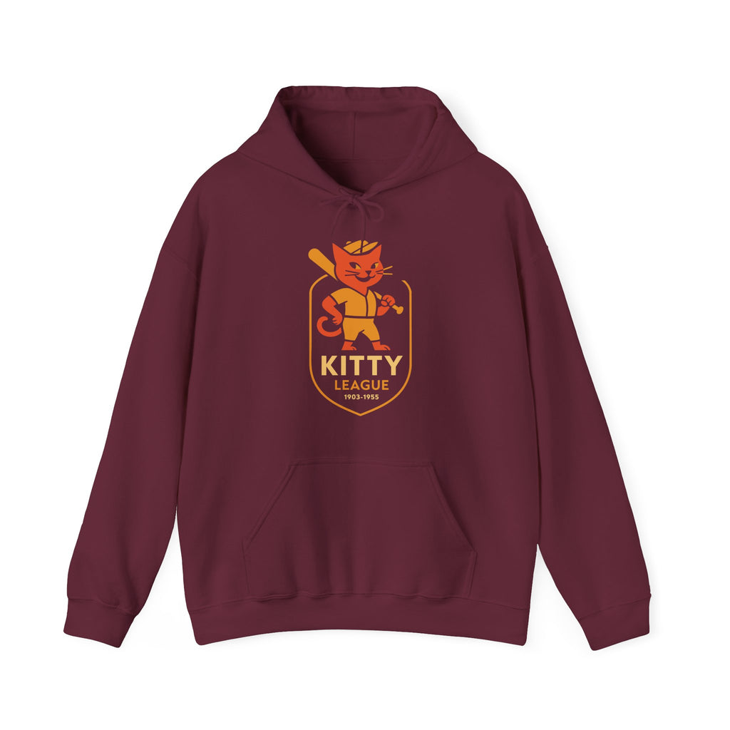 Kitty League Hoodie - Vintage Defunct Baseball Teams