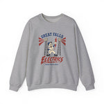 Great Falls Electrics Crewneck Sweatshirt - Vintage Defunct Baseball Teams - Montana