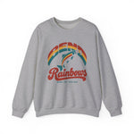 Bend Rainbows Crewneck Sweatshirt - Vintage Defunct Baseball Teams - Oregon