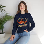 Crisfield Crabbers Crewneck Sweatshirt - Vintage Defunct Baseball Teams - Maryland