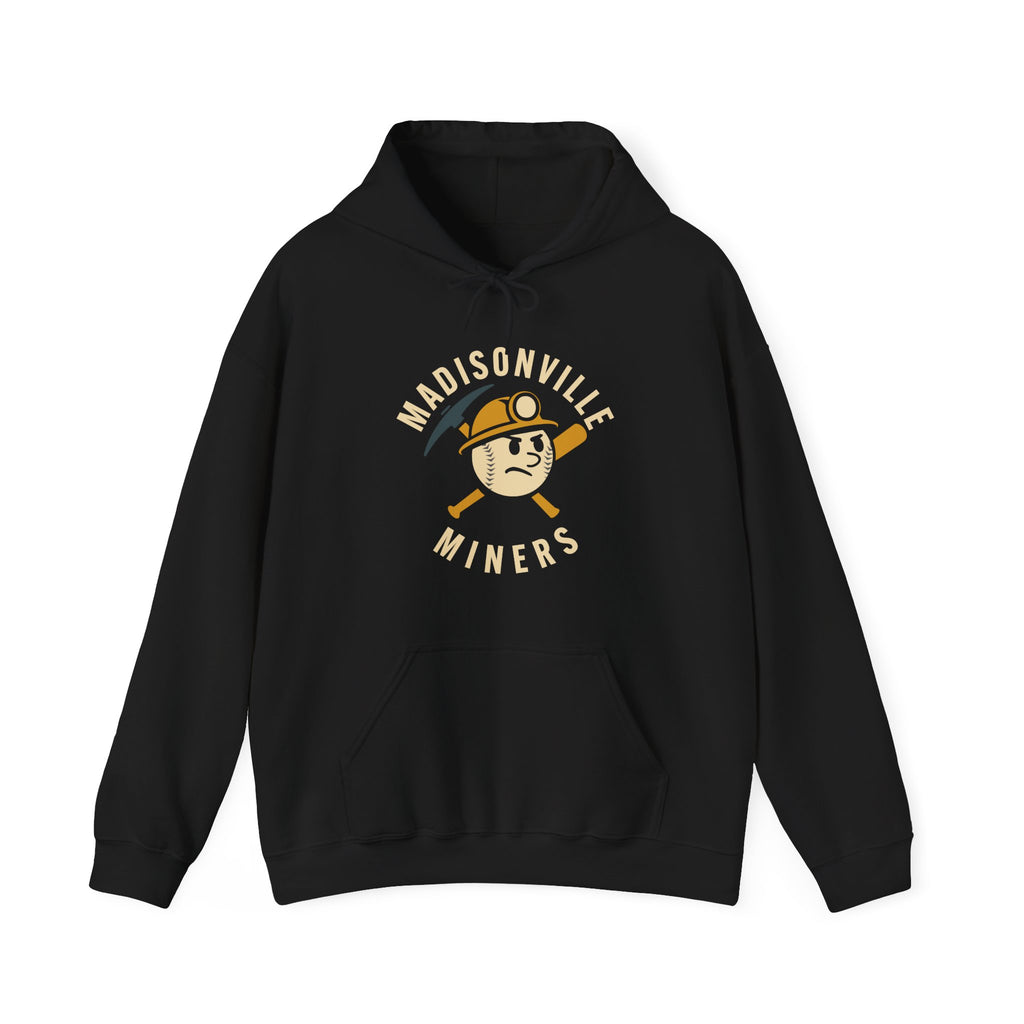 Madisonville Miners Hoodie - Vintage Defunct Baseball Teams