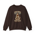 Anaconda Serpents Crewneck Sweatshirt - Vintage Defunct Baseball Teams - Montana