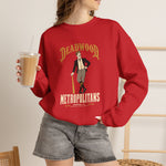 Deadwood Metropolitans Crewneck Sweatshirt - Vintage Defunct Baseball Teams - South Dakota